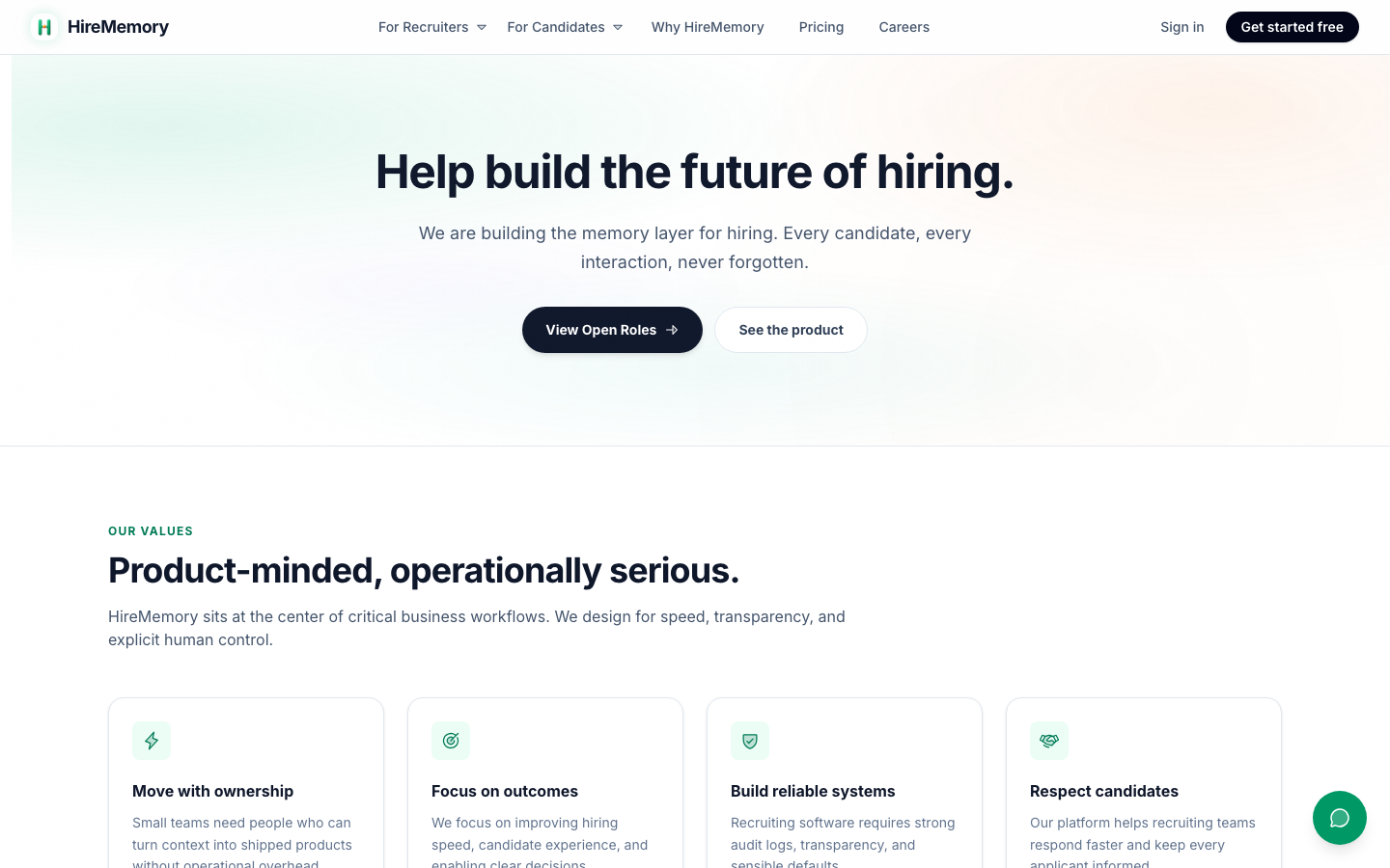 Careers Page